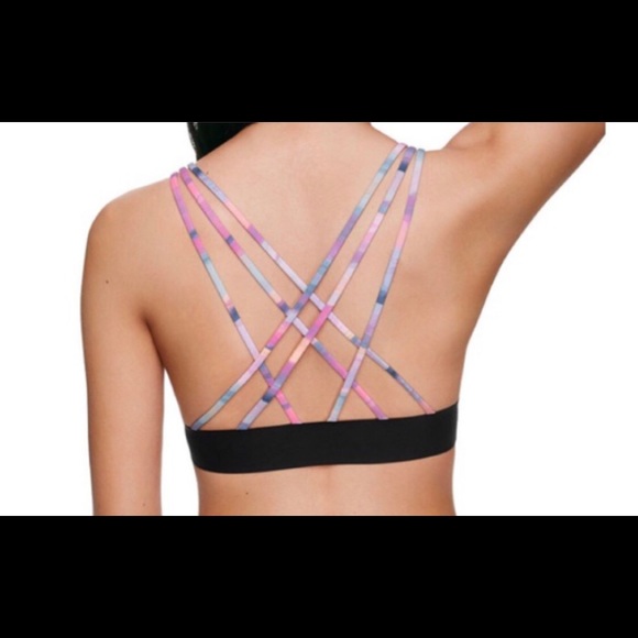 VS PINK Bonded Watercolor Bra Medium - Picture 2 of 3